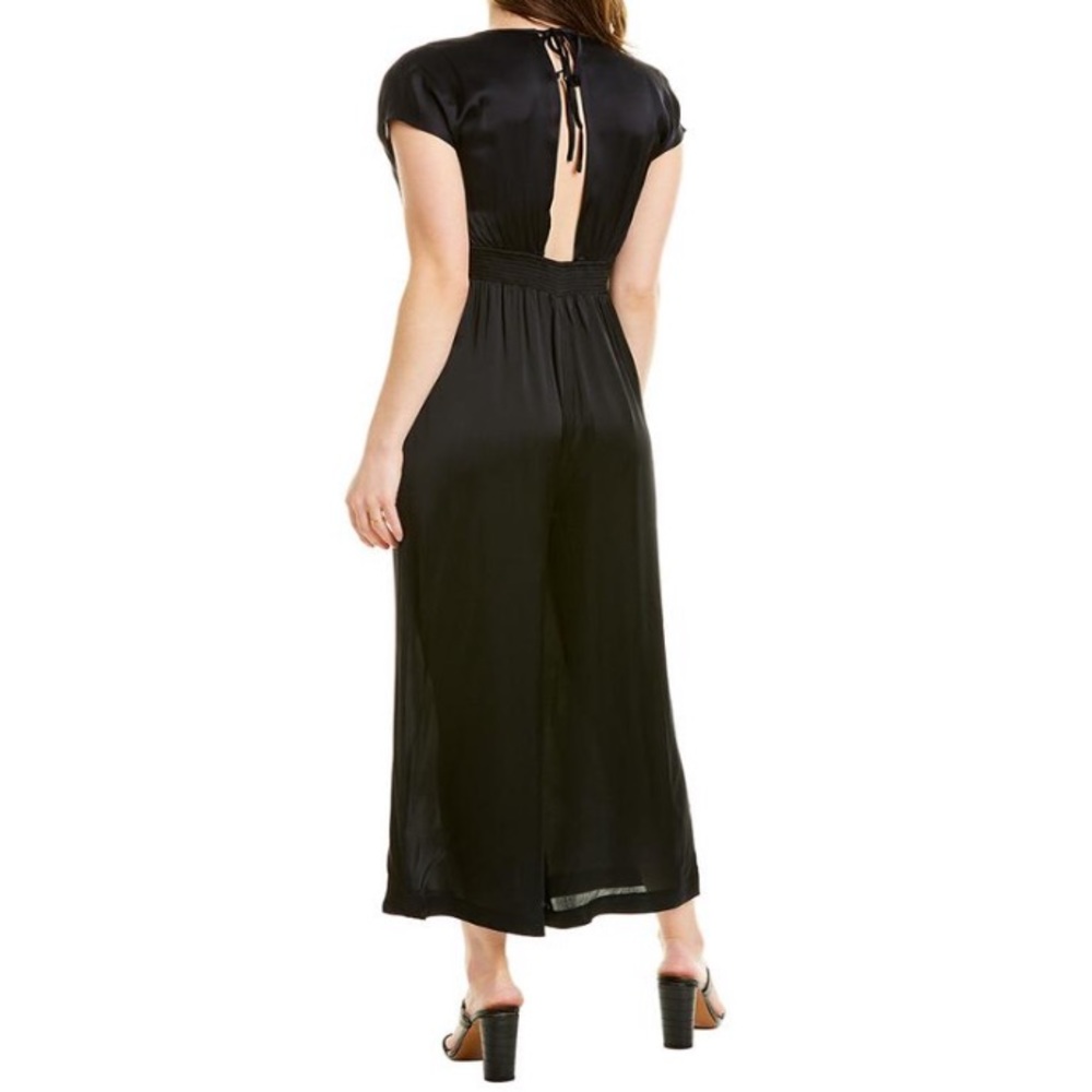Madewell Open Back Satin Jumpsuit - Picture 2 of 4